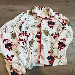Carter's Santa Milk and Cookies Boys Pajama Set